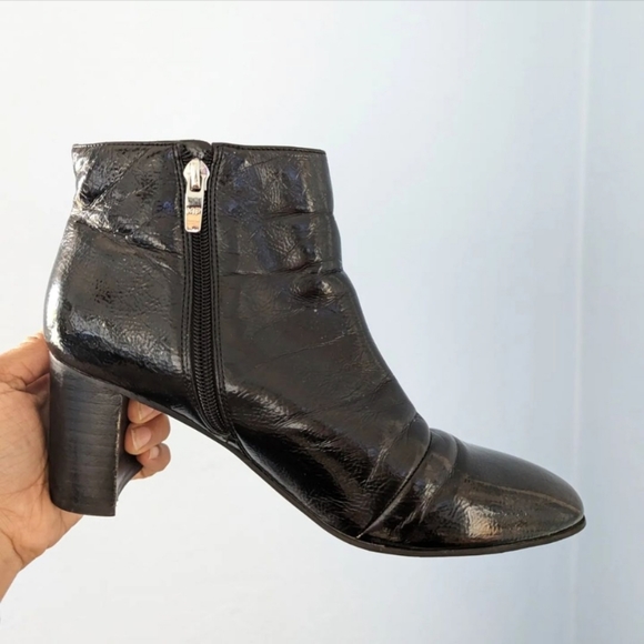 Marc Fisher Leather zip up booties - Picture 10 of 10